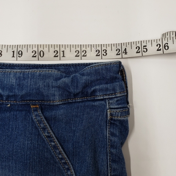 Torrid Cropped Boyfriend Jeans Size 26 Raw Cuff Mid Rise - Picture 13 of 16